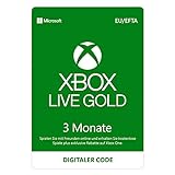 Xbox Live Gold Mitgliedschaft 3 Monate [Xbox Live Download Code]