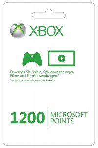 microsoft points 1200 punkte