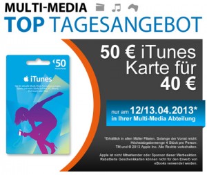 Müller iTunes Guthaben