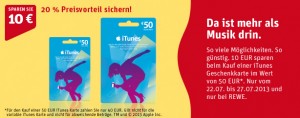 rewe itunes karte