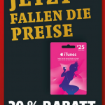 iTunes Karte Kaisers Angebot