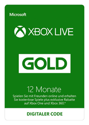 Xbox Live Gold 12 Monate